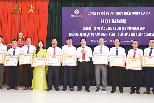 Đảng bộ Thủy điện Sông Ba Hạ xây dựng tổ chức Đảng vững mạnh, nâng cao chất lượng đảng viên