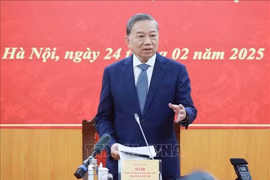 Kết luận của Tổng Bí thư Tô Lâm tại buổi làm việc với Ban Chính sách, chiến lược Trung ương