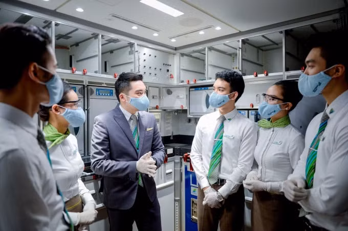 Quy trình phòng chống dịch Covid-19 của Bamboo Airways được đảm bảo nghiêm ngặt