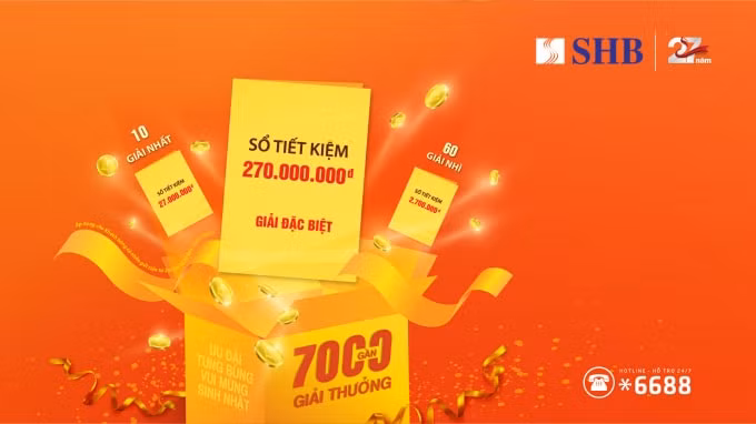 Với gần 7.000 giải thưởng hấp dẫn và ưu đãi vượt trội, tổng giá trị lên tới gần 1,5 tỷ đồng.