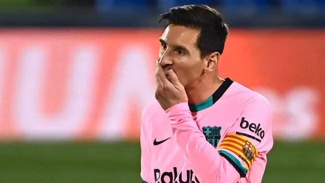 Hiện tương lai của Messi bị đặt dấu hỏi. Ảnh: TL