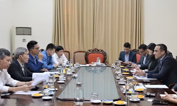 Toàn cảnh buổi làm việc
