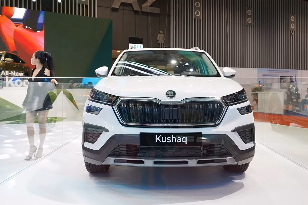 Mẫu xe Skoda Kushaq - Ảnh: Đức Thọ