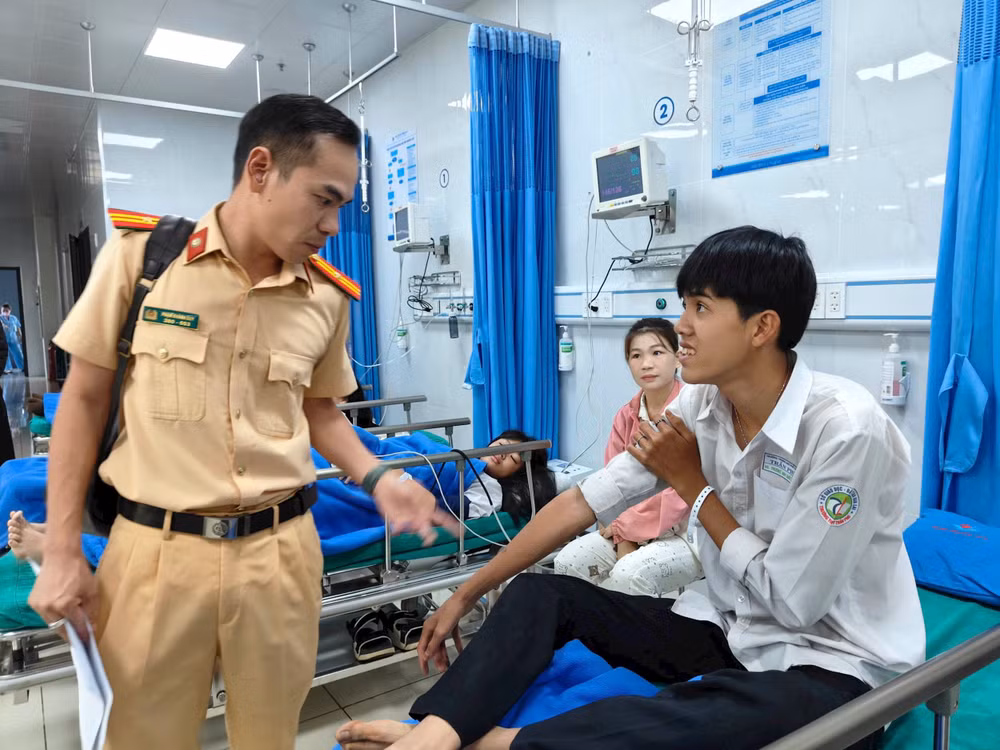Em Nguyễn Trương Anh Quốc kể lại sự việc