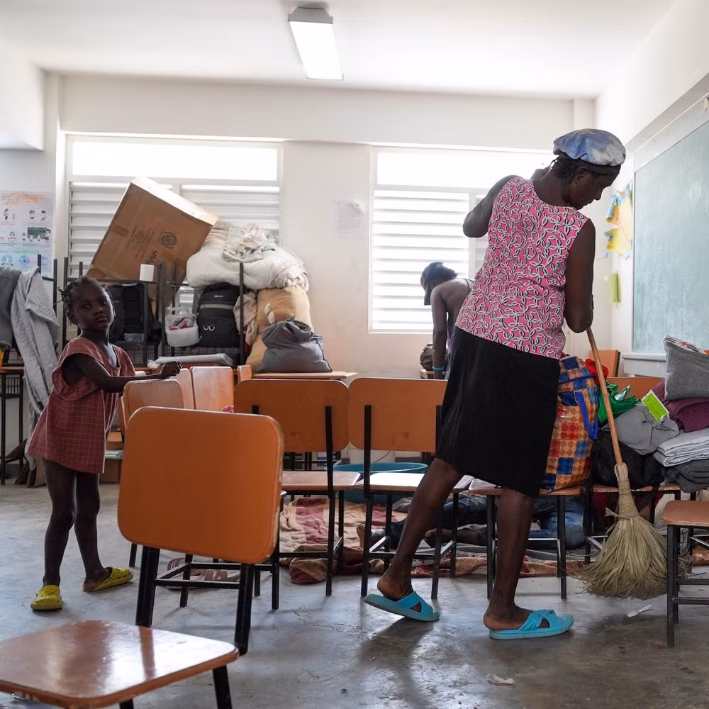 Người dân Haiti đang bị đẩy vào bờ vực đói nghèo. Ảnh:X/WFP_Haiti