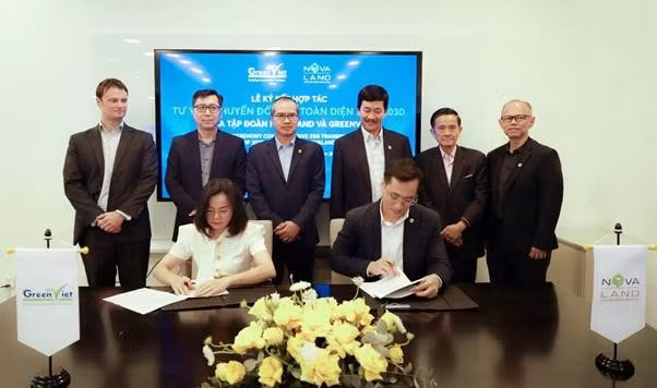 Novaland ký kết hợp tác chiến lược với GreenViet phát triển ESG giai đoạn 2025 – 2030.