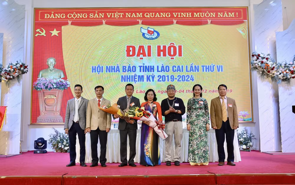 BCH khóa VI, nhiệm kỳ 2019-2024 gồm 7 đồng chí. Ảnh: Sơn Hải