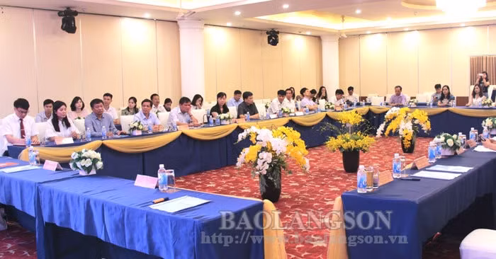 Toàn cảnh hội nghị. Ảnh: baolangson.
