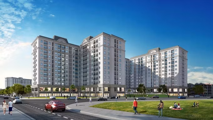 Chung cư FLC Premier Parc mang phong cách kiến trúc Pháp cổ điển