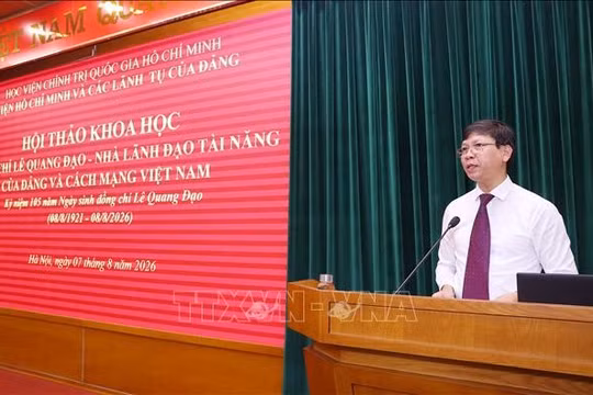 Làm sáng tỏ tầm vóc nhà lãnh đạo Lê Quang Đạo – Người học trò xuất sắc của Chủ tịch Hồ Chí Minh