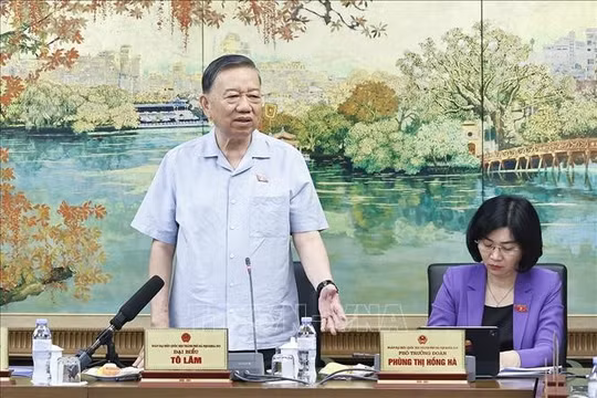 Tổng Bí thư, Chủ tịch nước Tô Lâm: Luật pháp cần "đi trước" để kiến tạo phát triển