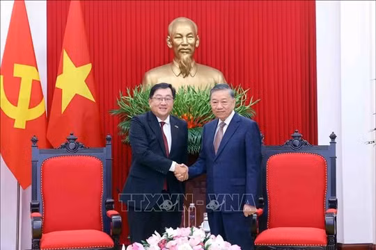 Tổng Bí thư, Chủ tịch nước Tô Lâm tiếp Đại sứ Malaysia