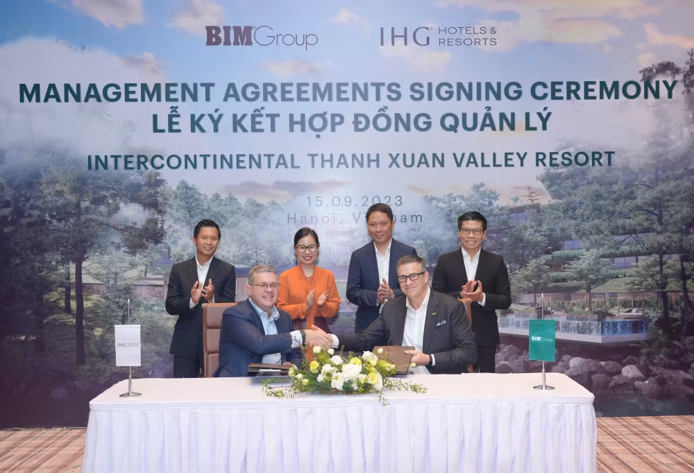 ihg va bim group cong bo khu nghi duong thung lung dau tien tai viet nam mang thuong hieu intercontinental hinh 1