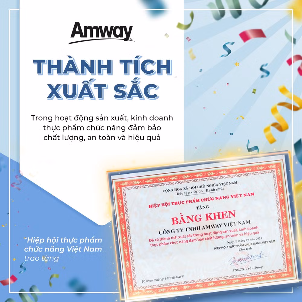 amway viet nam lan thu 11 vinh du nhan giai thuong san pham vang vi suc khoe cong dong hinh 2