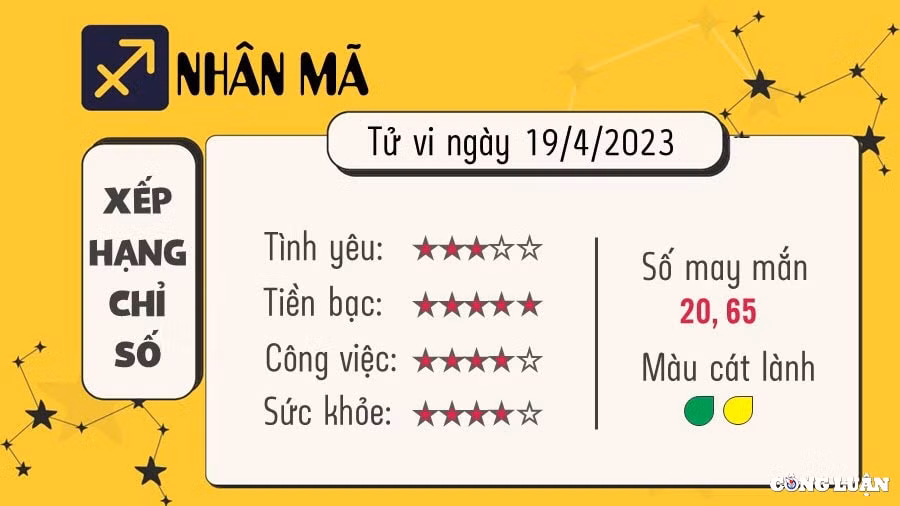 tu vi hom nay thu 4 ngay 19 4 2023 cua 12 cung hoang dao hinh 9