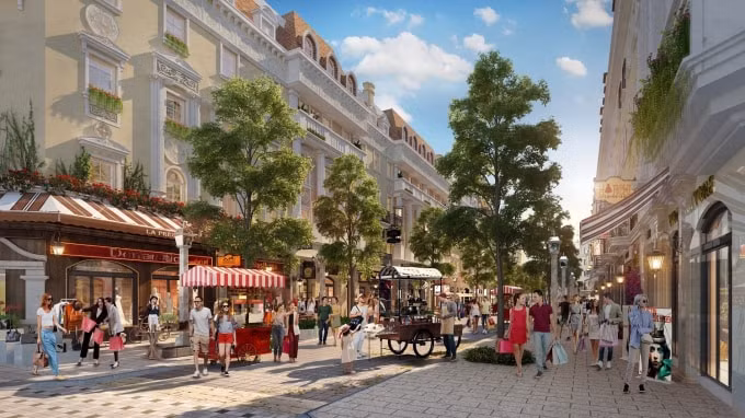 Dãy phố thời trang Élyseé - Shophouse Europe sắp được hoàn thiện tại Hạ Long