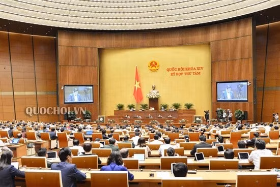 Toàn cảnh Phiên thảo luận. Ảnh: Trung tâm thông tin Quốc hội