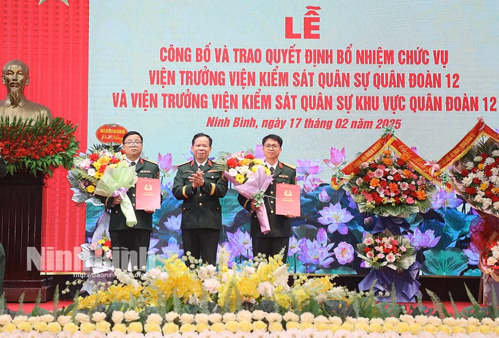 cong bo quyet dinh thanh lap vien kiem sat quan su quan doan 12 vien kiem sat quan su khu vuc quan doan 12 hinh 2