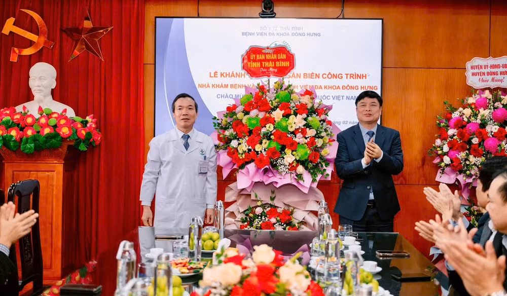 thai binh khanh thanh toa nha benh vien hien dai chao mung 70 nam ngay thay thuoc viet nam hinh 1
