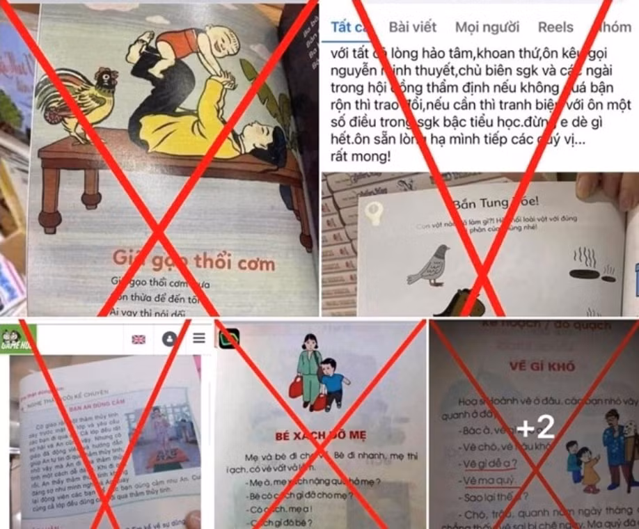 can cham dut nhung thong tin sai lech ve sach giao khoa hinh 1