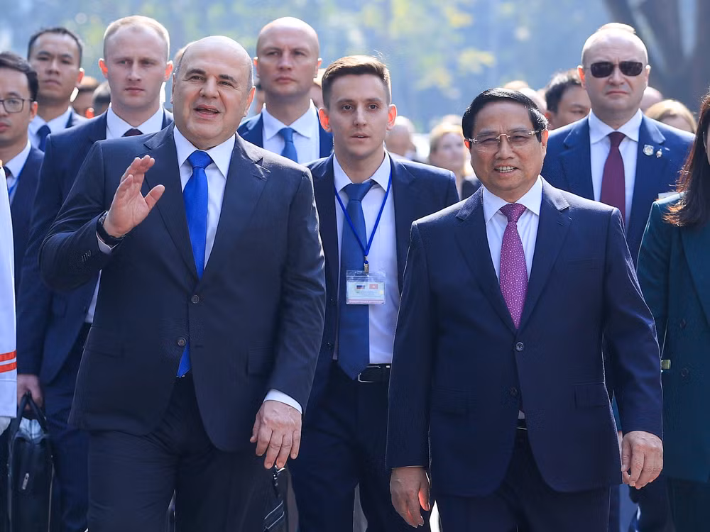 thu tuong pham minh chinh chu tri le don chinh thuc thu tuong lien bang nga mikhail vladimirovich mishustin hinh 6