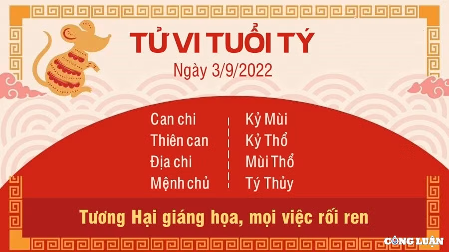 tu vi hom nay 3 9 2022 thu 7 ngay 8 8 am lich cua 12 con giap hinh 1