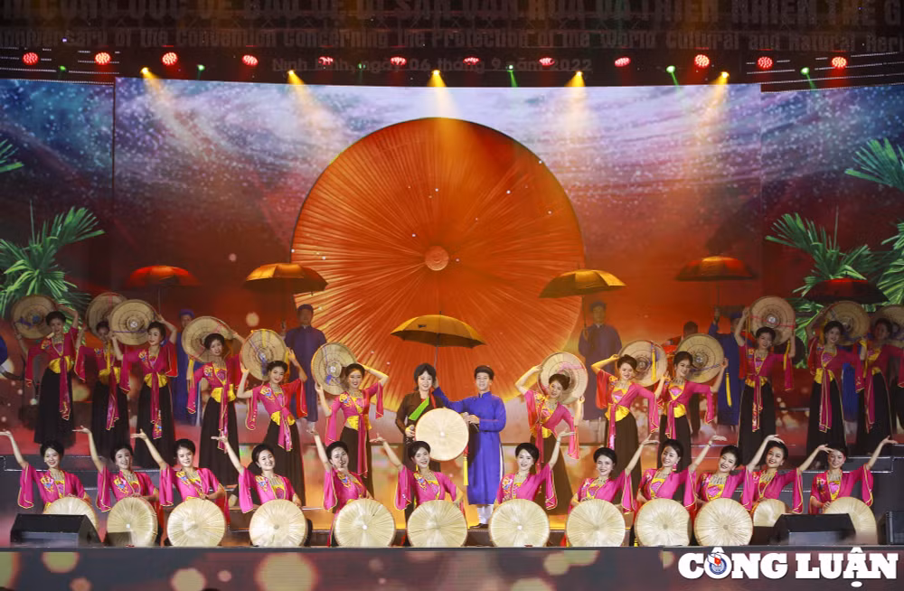 ninh binh tung bung ky niem 50 nam cong uoc unesco 1972 tai chua bai dinh hinh 12