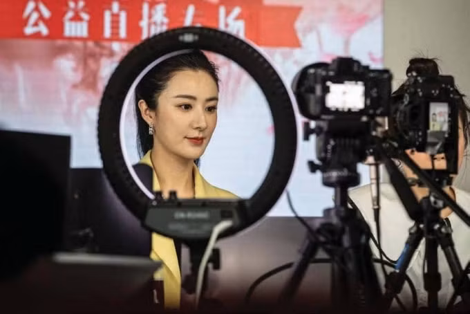 Huang Wei, hay Viya, người được gọi là Nữ hoàng livestream” của Trung Quốc: Ảnh: Bloomberg
