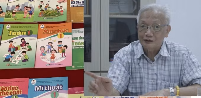 Theo thầy Tùng Lâm không nên can thiệp vào việc lựa chọn sách giáo khoa của các thầy cô và nhà trường (ảnh Trinh Phúc).