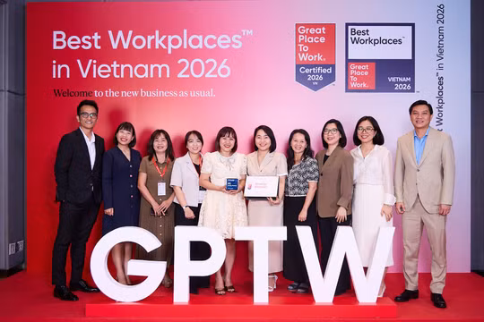 Amway Việt Nam hai năm liên tiếp đứng Top 10 nơi làm việc xuất sắc hàng đầu Việt Nam 2026