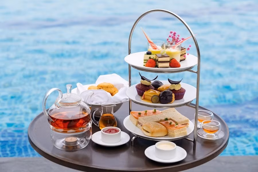 Set trà chiều sang trọng tại Vinpearl