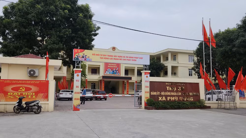 Trụ sở UBND xã Phù Đổng thành phố Hà Nội
