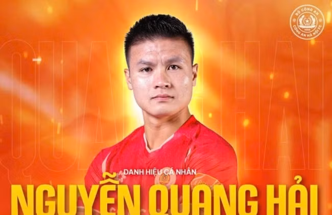 Tiền vệ Nguyễn Quang Hải đạt mức định giá kỷ lục 400.000 euro trên Transfermarkt