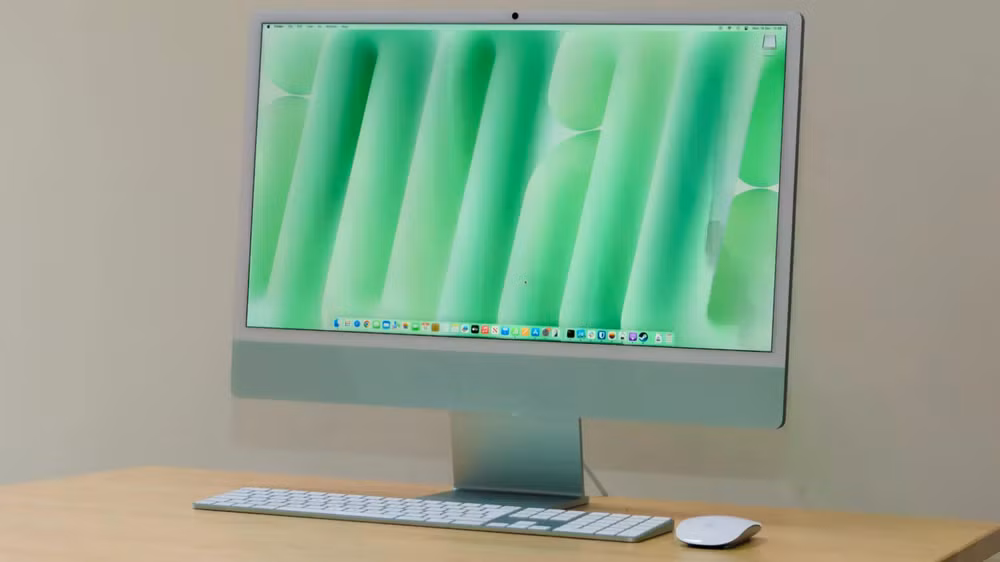 iMac M4 là lựa chọn lý tưởng cho không gian làm việc hiện đại và tối giản