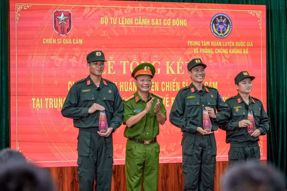 Lễ bế mạc chương trình Chiến sĩ quả cảm