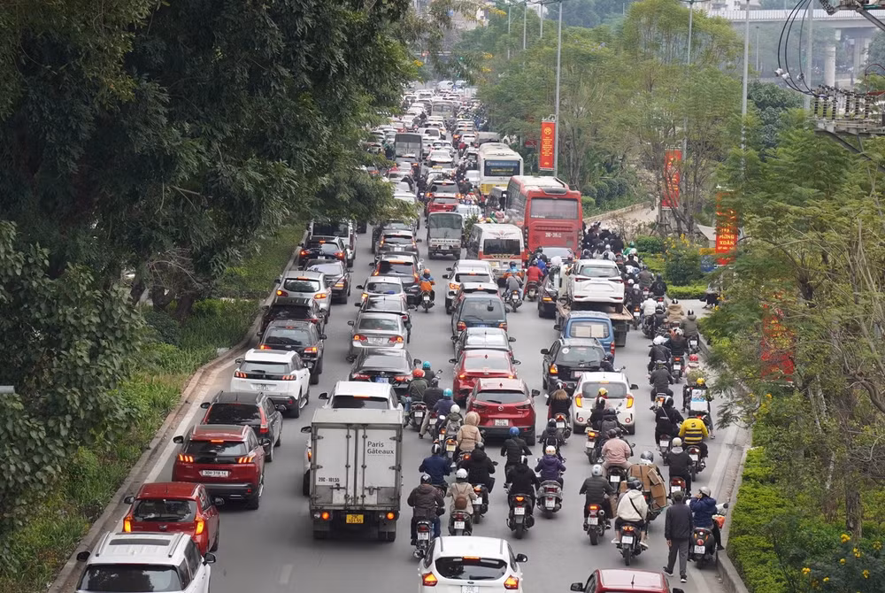 mo rong duong vanh dai 2 doan nga tu so cau giay khoang 8500 ty dong hinh 1