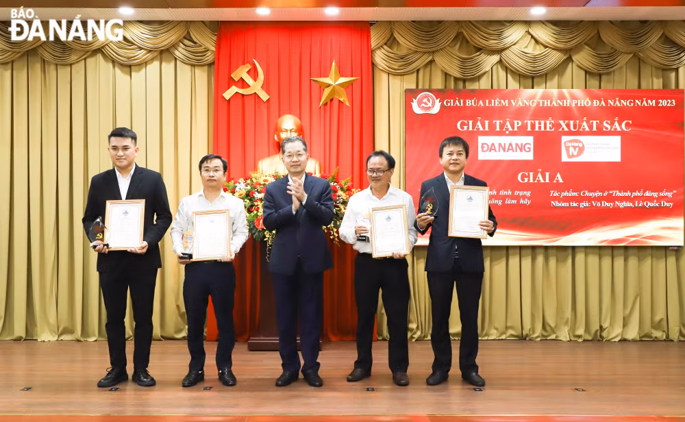 da nang ton vinh 15 tac pham doat giai bao chi bua liem vang thanh pho nam 2023 hinh 1
