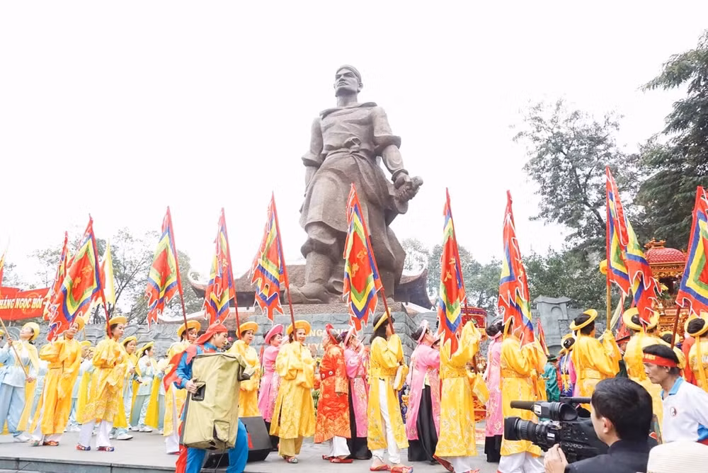 Lễ hội gò Đống Đa năm 2018.