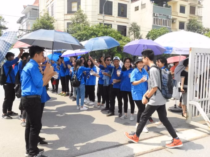 Thời tiết ngày 26/6, Hà Nội nắng gay gắt trong ngày thứ 2 thi THPT Quốc gia. Ảnh minh họa.