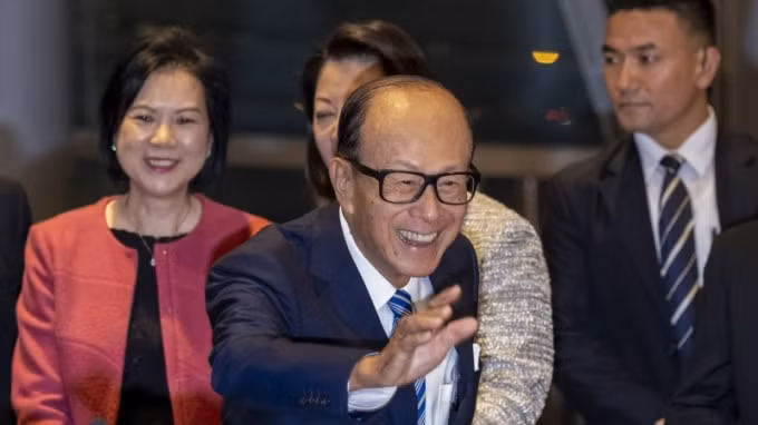 Ông Lý Gia Thành. Ảnh: Bloomberg