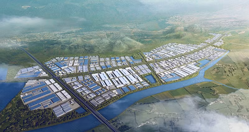 evnnpc da dam bao cap dien dung tien do cho khu cong nghiep song khoai quang yen quang ninh hinh 1