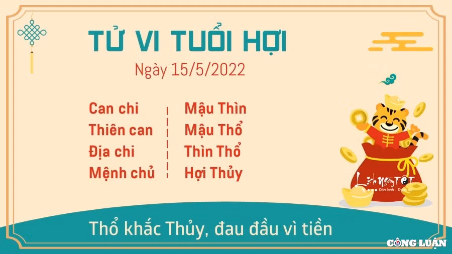 tu vi 15 5 2022 hom nay chu nhat ngay 15 4 am lich cua 12 con giap hinh 12