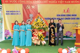 Trường Mầm non Yên Lễ (Như Xuân – Thanh Hóa): Xứng danh trường mầm non đạt chuẩn Quốc gia mức độ 2