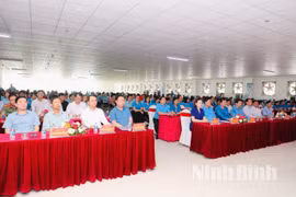 Ninh Bình: Phát động Tháng Công nhân và Tháng Hành động về an toàn, vệ sinh lao động năm 2024