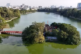 Hà Nội tuyệt đẹp nhìn từ trên cao trong dịp kỷ niệm 70 năm ngày Giải phóng