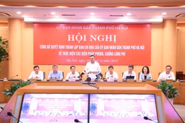 Hà Nội thành lập Ban Chỉ đạo thực hiện các biện pháp phòng, chống lãng phí