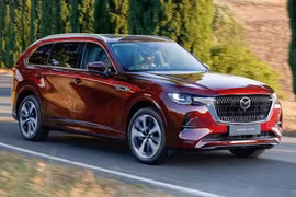 Xem trước mẫu xe Mazda CX-80 lộ diện tại châu Âu