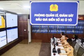 Bộ Công an phê duyệt đấu giá thêm 188.399 biển số xe ô tô