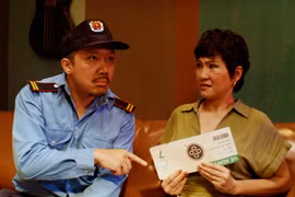 Tạo hình Trấn Thành trong phim Tết