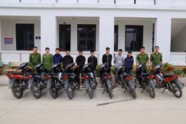 Nghệ An: Triệt xóa ổ nhóm thanh niên, vị thành niên chuyên trộm xe máy liên tỉnh